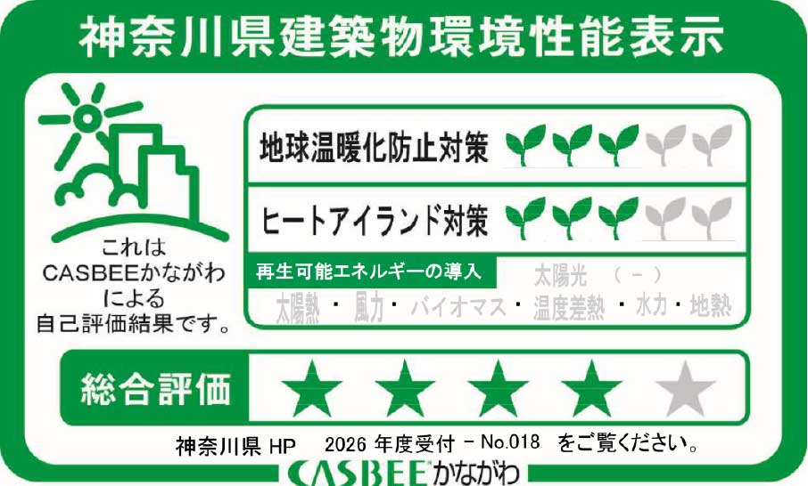 神奈川県建築物環境性能表示