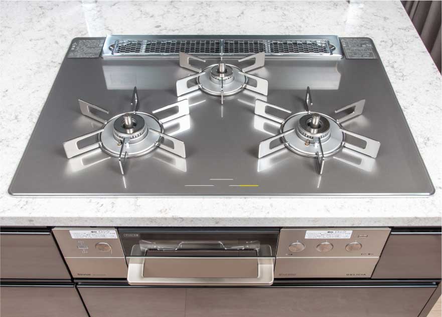 ハイパーガラスコートトップコンロ