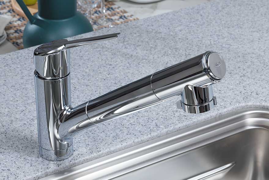 浄水器一体型シャワー水栓