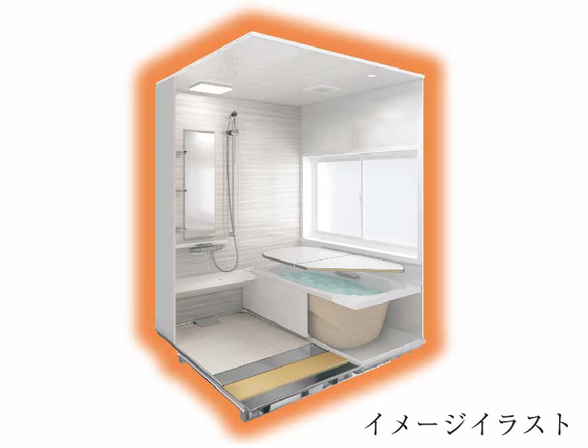 浴室全体の保温材