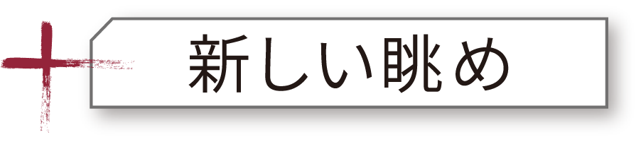 新しい眺め