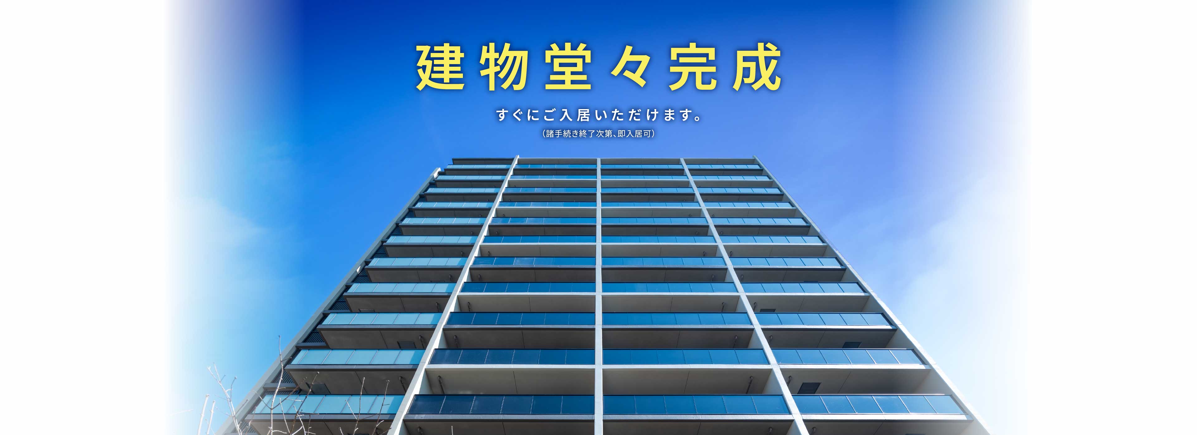 建物堂々完成