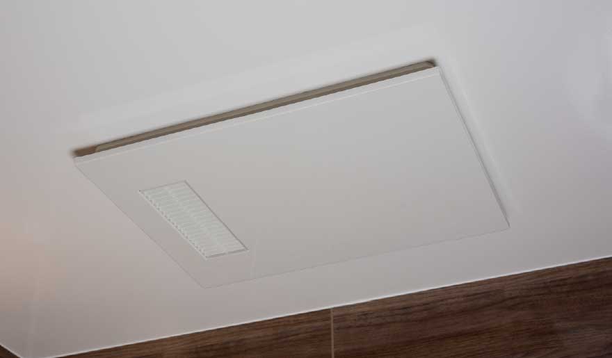 暖房機能付浴室換気乾燥機