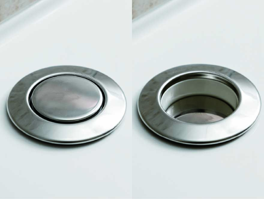 ワンプッシュ排水栓