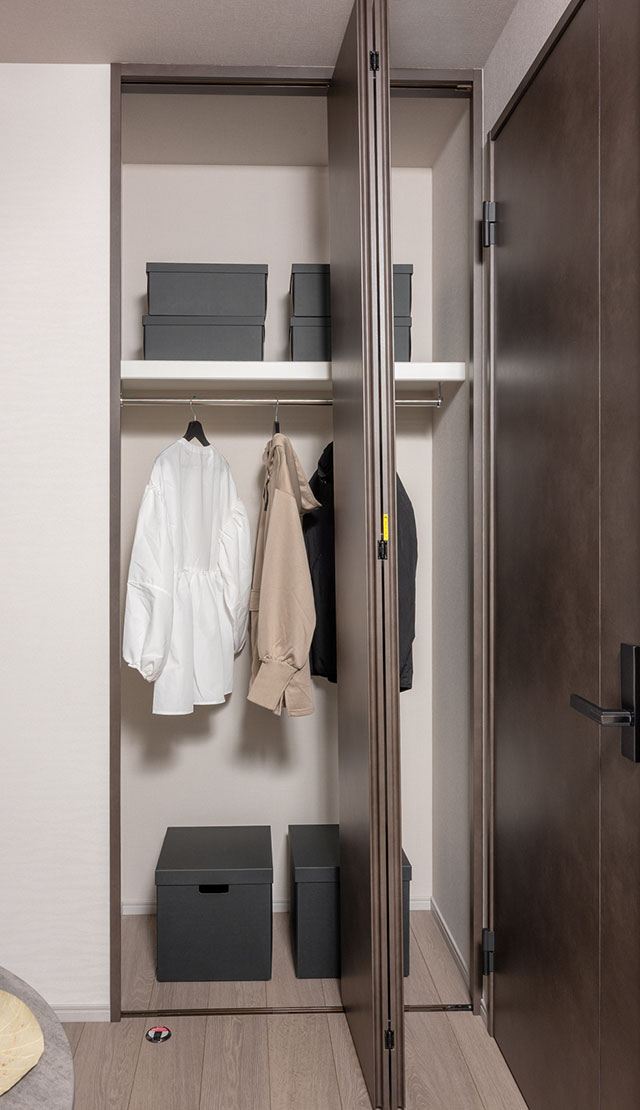 フリーオープンクローゼット