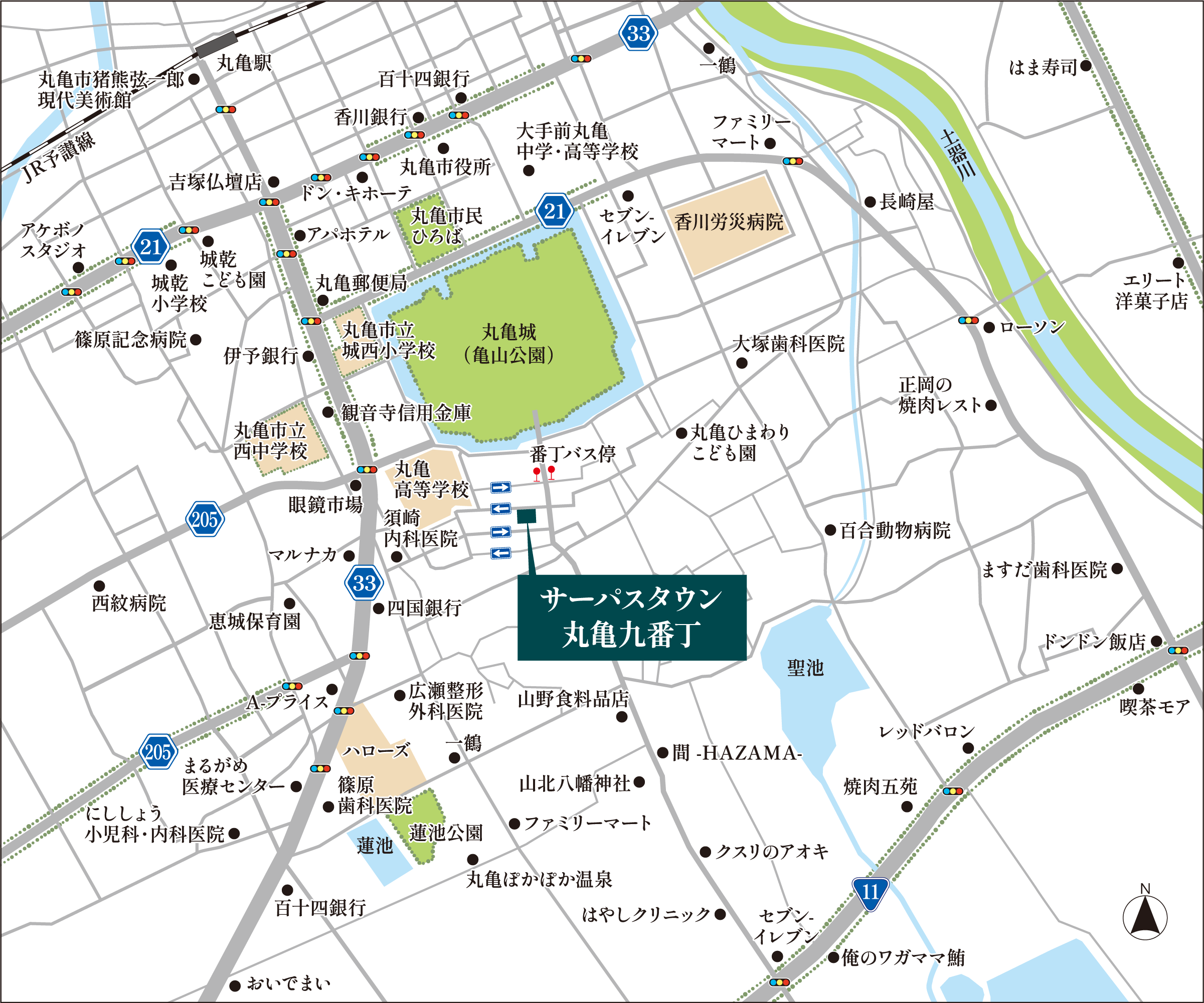 アクセスマップ広域