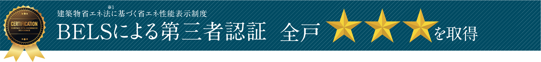 建築物省エネ法に基づく省エネ性能表示制度 BELSによる第三者認証