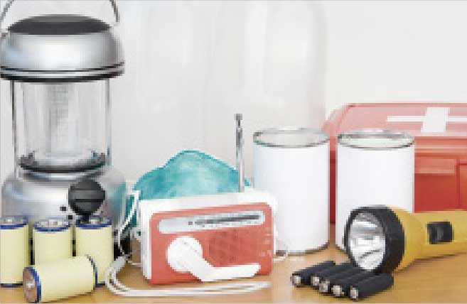 万が一の時の防災備蓄品