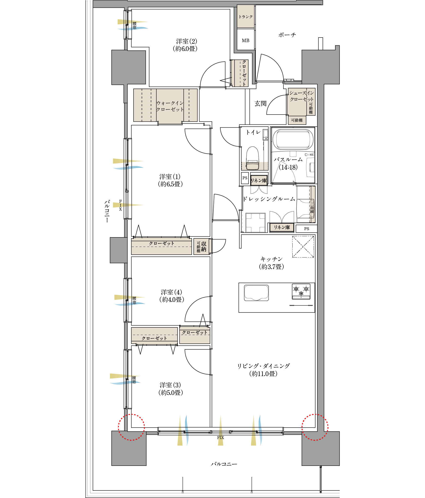 Bタイプ［メニュープラン］